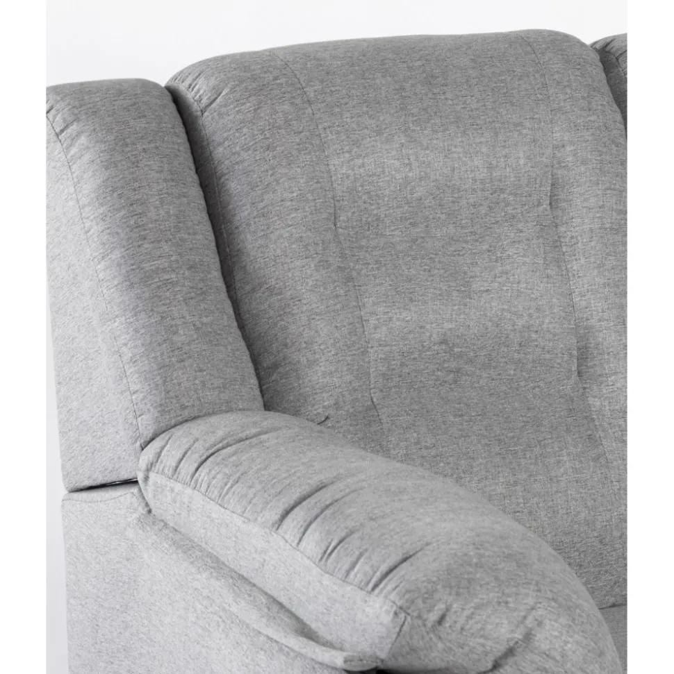 Vera 2-sits soffa i grått tyg + Textilrengöring för möbler