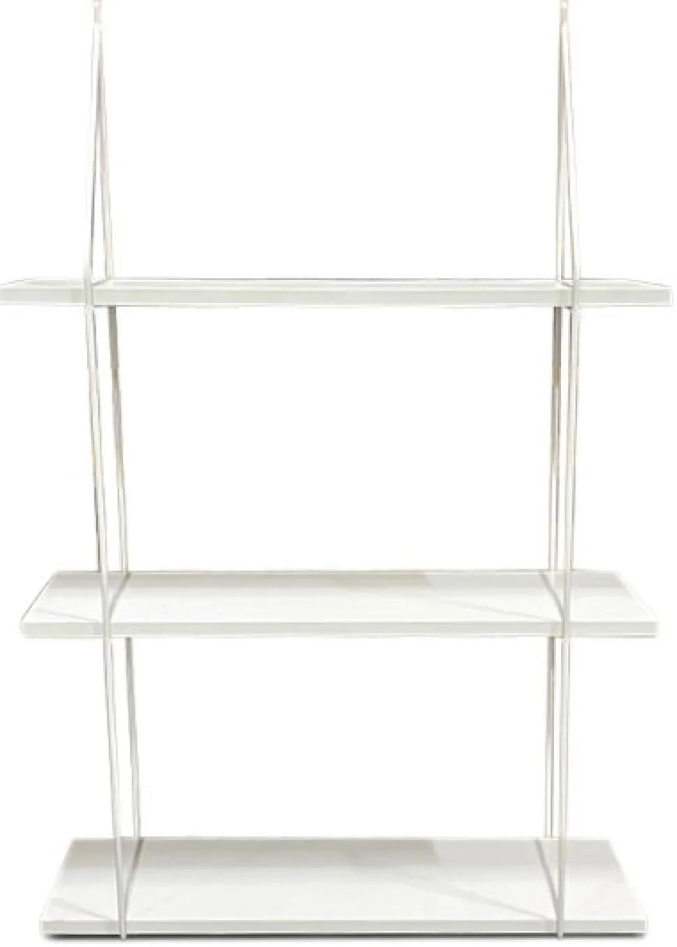 Vera vit vägghylla med tre hyllplan