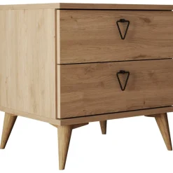 Versal sängbord - Ek