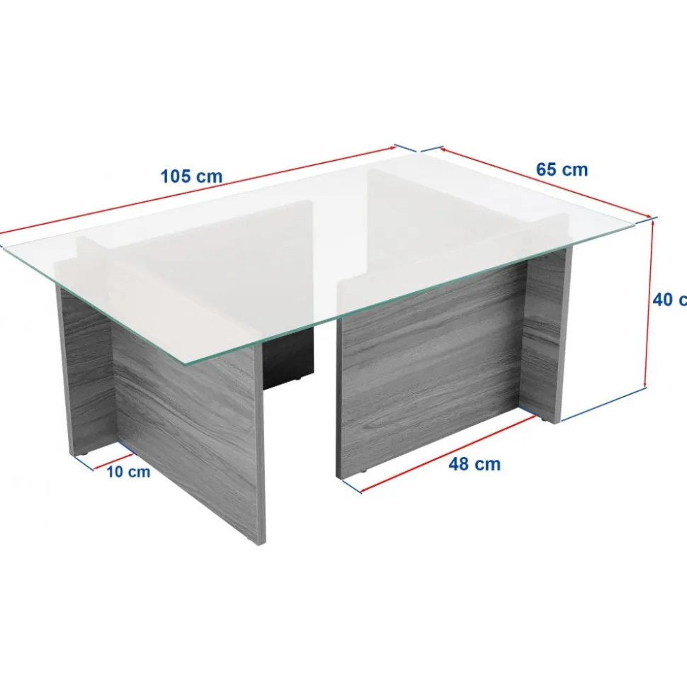 Vetrino soffbord - Antracit