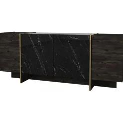 Veyron skänk - Svart/guld