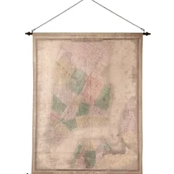 Väggdekoration - New York karta