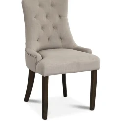 Victoria matgrupp inklusive 6 st Tuva matstolar i beige tyg + 6.00 x Stolsdyna