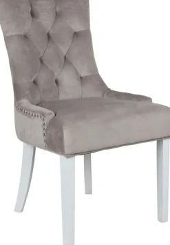 Victoria matgrupp, runt matbord Ø120 cm med 4 st Tuva stol Cleopatra - Vit/Brunbets + 3.00 x Möbeltassar