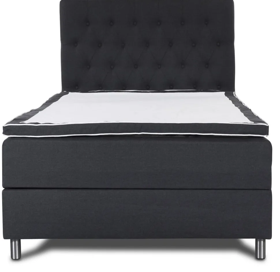 Viking Boxbed 120x200cm (valfri färg) + Textilrengöring för möbler