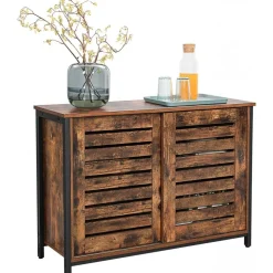 Vilgot skåp - Brun/svart