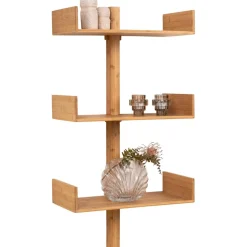 Villa vägghylla Bambu H102 cm