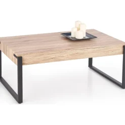 Vincent soffbord 110 x 64 cm - Ek/svart