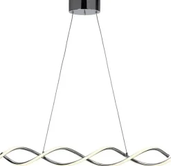 Vindla taklampa - Krom