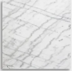 Vit marmorskiva 27x27 cm