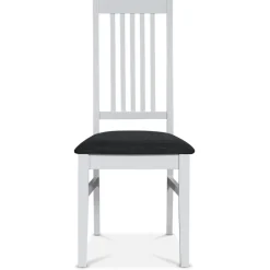 Vit stol med grå sits - Gåsö