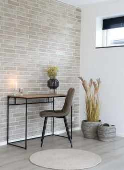 Vita Skrivbord 45x100 cm - Svart/ek imitation