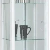 Vitrinskåp Optima 172 x 32 cm - Vit + Fläckborttagare för möbler