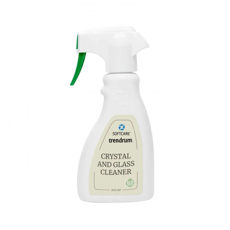 Vitt sminkbord med spegel och pall + Glas och Kristallrengöring