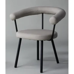 Västerås x Josefin Lustig karmstol - Off-white/svart