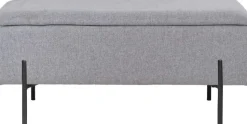 Watford Bänk med förvaring - Ljusgrå
