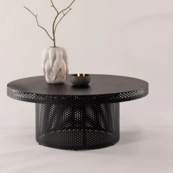 West End x Josefin Lustig soffbord Ø100 cm - Svart