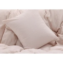 Yard bäddset 200 x 150 cm - Ljusrosa