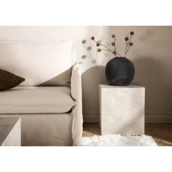 York High soffbord 40 x 40 cm - Beige