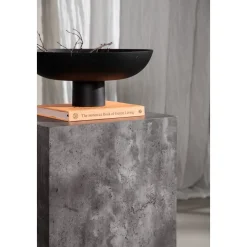 York High soffbord 40 x 40 cm - Mörkgrå