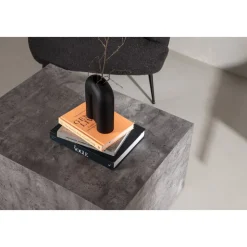 York Low soffbord 80 x 60 cm - Mörkgrå