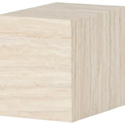 York sidobord 35 x 25 cm - Travertin-look