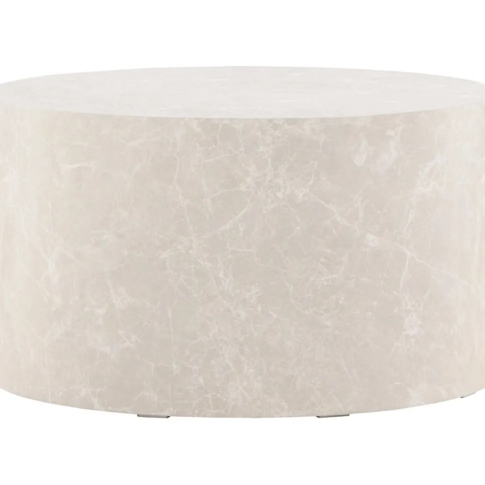 York soffbord Ø80 cm - Beige