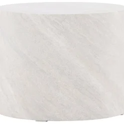 York soffbord Ø50 cm - Betongeffekt