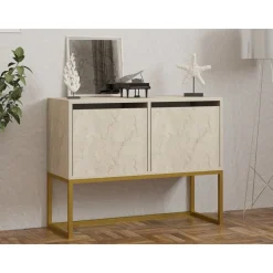 Zermat konsolbord - Travertin