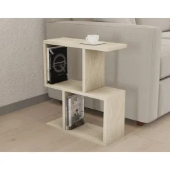 Zet sidobord 45 x 17 cm - Travertin