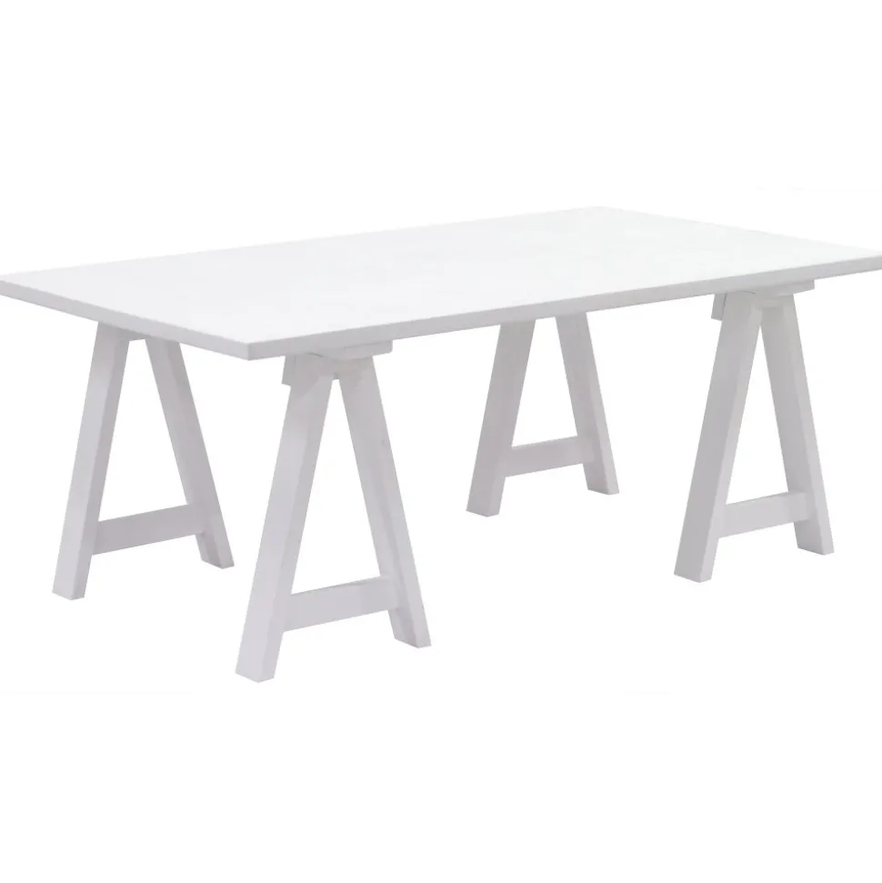 Ziro soffbord 120 cm - Vit